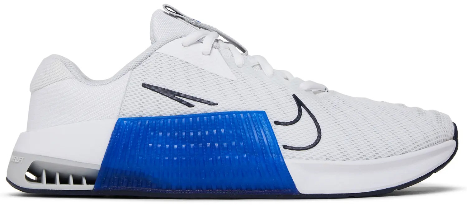 Nike Metcon 9 White Racer Blue Platinum Для силовых тренировок DZ2617-100 Мужские 10,5-11