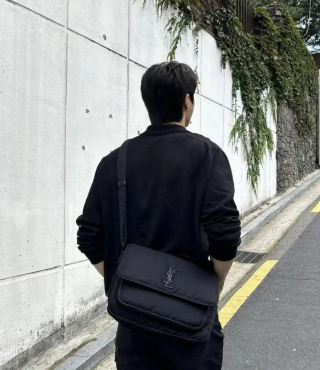 Saint Laurent Nylon Nikki Messenger Bag Medium by Beon Woo-suk