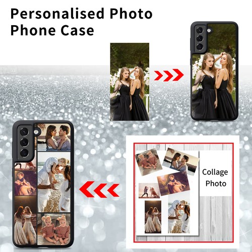 Personalised Custom Photo phone Case For Samsung Galaxy S24 S23 FE A54 TPU Cover - Picture 6 of 30