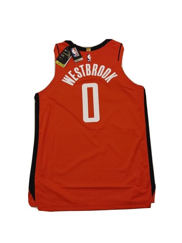 Nike NBA Rockets Westbrook Authentics Vaporknit maglia uomo taglia 44 (CW3445-657) - Foto 2 di 8