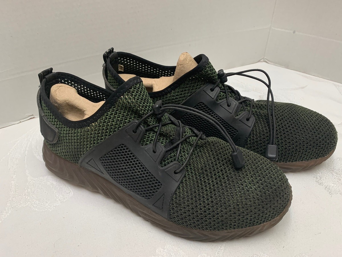 ADIDAS Die Weltmarke 3 Stripes Green Mesh Steel Toe Men display picture 3