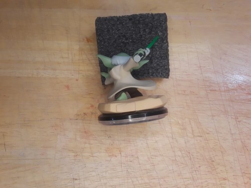 Modified Disney Infinity Lit/LED Yoda, Runs on a Battery with On/Off Switch! - Picture 4 of 6
