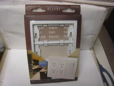 [QTY 5!] Allure TayMac Designer Device 3 Gang Wall Face Plate System A3000W WHT