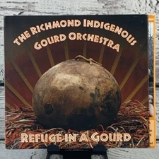 The Richmond Indigenous Gourd Orchestra – Refuge In A Gourd [1997 CD] Sleeve