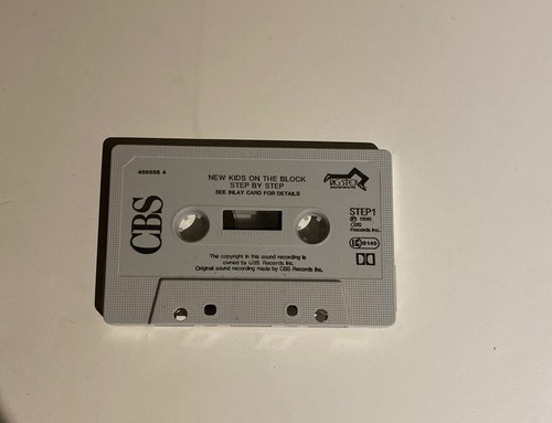 New Kids On The Block Step By Step Cassette - Picture 3 of 3