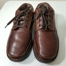 DREW Toledo II Mens Leather Shoes Size 10 6E Brown.