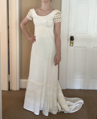 chinese dress ladies 1970's Mexican Wedding Dress – Eveliina Vintage