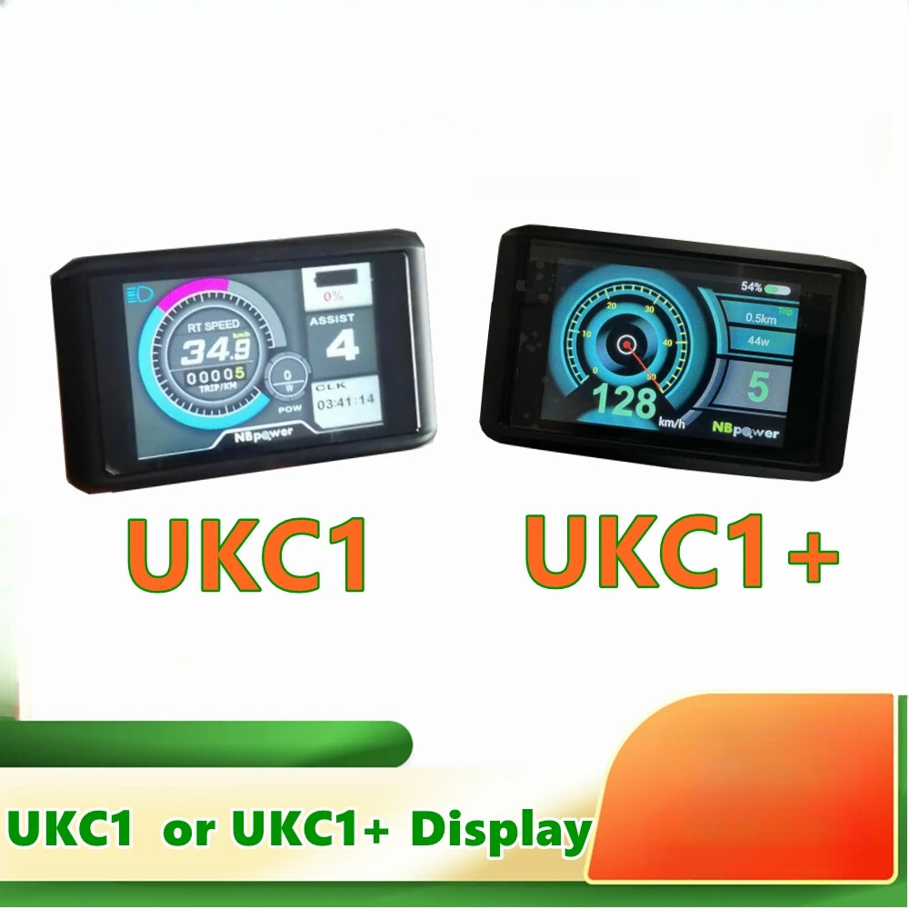 Display LCD Color Per Bici Elettrica UKC1 - 24-72V Con Spina Femmina 5 Pin, Universale - Foto 2