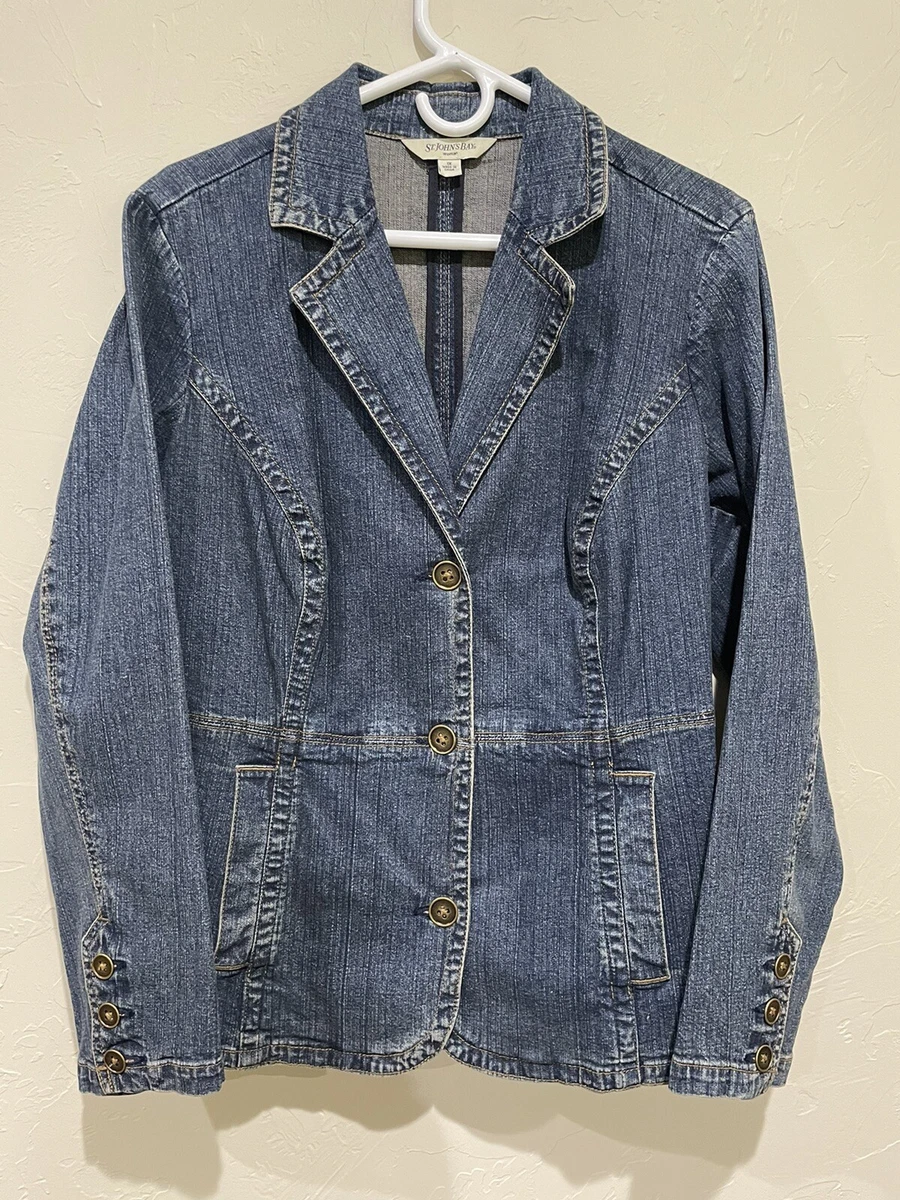 Plus distressed deals denim jacket