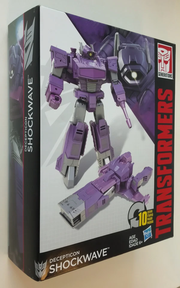 CYBER BATTALION SHOCKWAVE; Transformers 2018 Hasbro, BRAND NEW MISB - Image 4 of 4