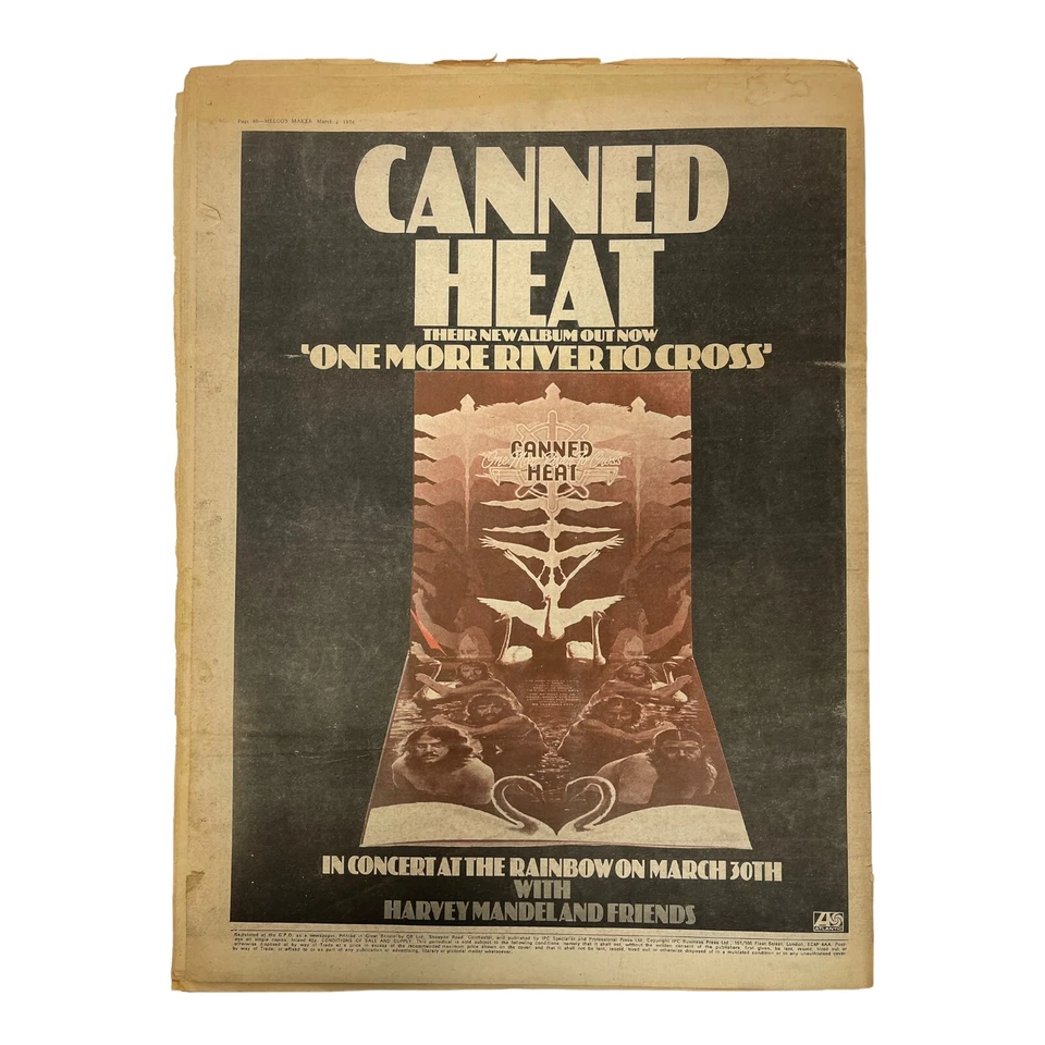 Melody Maker March 2, 1974 Gary Glitter Elton John Slade Mich Ronson - Image 3 of 3