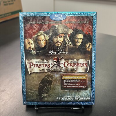 Pirates of the Caribbean at Worlds End (Blu-ray, 2007) 786936735635| eBay