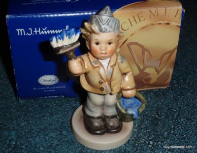 ''One Coat Or Two'' Goebel Hummel Figurine #2040 TMK8 With Box - CHRISTMAS GIFT!