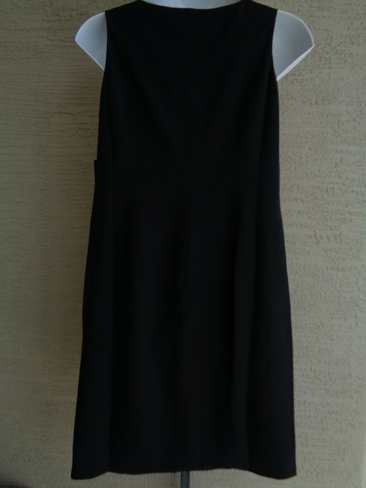 Mynt 1792 Moto 22W Sleeveless Asymmetrical Neck Stretch Crepe Black Msrp $268.