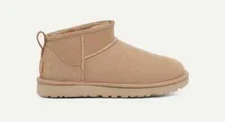 NIB UGG Women's Classic Ultra Mini Boot in Sand