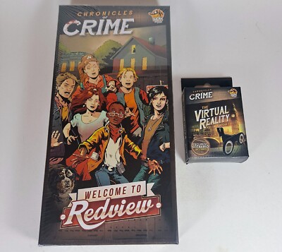 Chronicles of Crime: Welcome to Redview Expansion Set w/ Virtual Reality Glasses