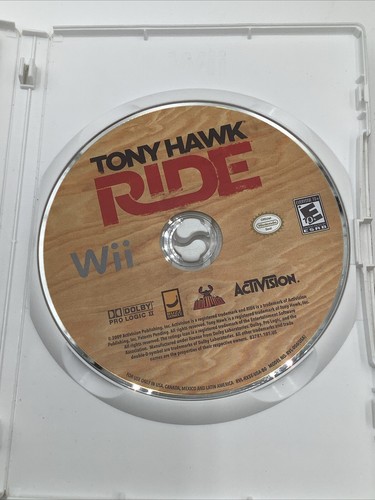 Tony Hawk: Ride (Nintendo Wii, 2009) Complete w/ Manual - Tested Working CIB - Picture 4 of 9