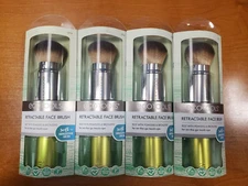 4 Pack: Ecotools Retractable Face Kabuki Powder Brush NEW (1214 R3P7)