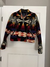 Nwt Opening Ceremony Pendleton Moto Wool Jacket! Rare! Size S