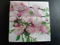 * Servietten Premium 20Er 33X33Cm 3 - Lagig / BlüTen Rosa