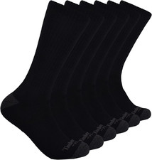 Men's 6-pack Performance Crew Length Socks