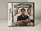 Top Spin 3 (Nintendo DS, 2008), Good Condition, Untested