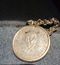 1972 MEXICO President Garcia MEXICAN Antique Genuine SILVER 25 Pesos Coin i79783