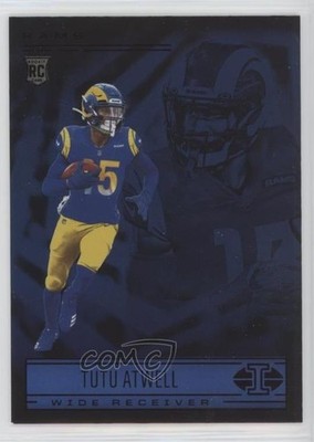 2021 Panini Illusions Trophy Collection Sapphire Tutu Atwell #78 Rookie RC 0j9y