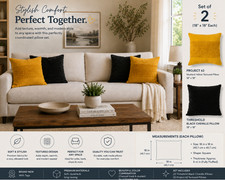 Textured Pillow Cover Duo Set