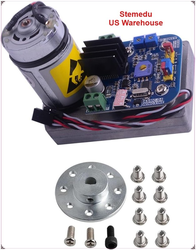 ASMC-04B High Torque Digital Servo 12/24V 180kg Arm Plate for Large Robot Arm US