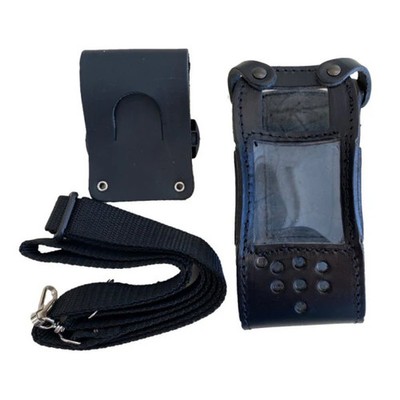 Icom Leather Carrying Case for IC-M71EURO+ Marine Radio with Belt Clip - TA