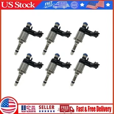 6X UPGRADE FUEL INJECTOR FOR 12-17 BUICK ENCLAVE CHEVY TRAVERSE GMC ACADIA 3.6L