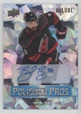 2023-24 Upper Deck Allure Polished Pros Auto Brent Burns #PP-22 Auto 0he