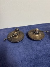 2 Antique Spirit Alcohol Burner Warming Oil Lamp Adjustable Wick/Includes Wick.