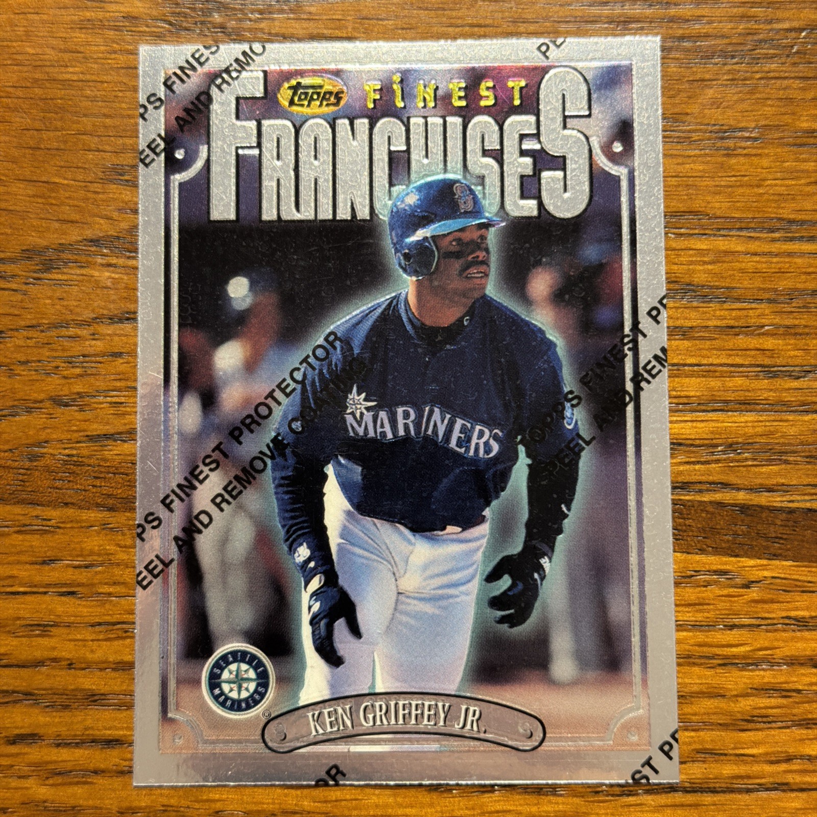 1996 Topps Finest Franchises Silver Uncommon #305 Ken Griffey Jr Mint Centered🔥