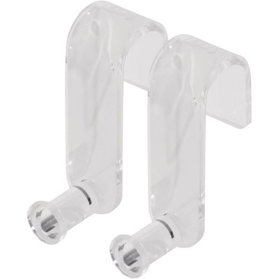 1 bis 20x sigel Flipchart-Haken für Meet up Tafeln, aus Acryl - SPARE BIS ZU 49%