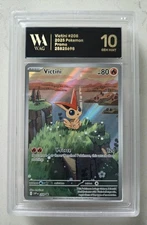 2025 Pokemon SVP 208 Victini Graded Illustration Rare WAG Graded Gem 💎 Mint 10 