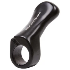 M-Wave Be Anatom In Magnesium Bar Ends - Ergonomic, Lightweight, Black Anodized
