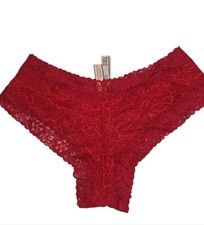 Victoria  s Secret Women  s Bikini Panties Size L Soft Stretch Lace Trim NWT