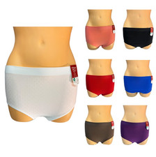 Slip donna a pois comfort elasticizzato mutande seamless panty S-2XL traspirante