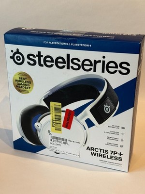 SteelSeries Arctis 7P+  weiß Wireless Gaming-Headset für PC, MAC, PS4 & 5