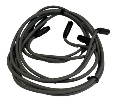 XLR Male to Female 6ft, Pair, Mic Cable 3 Pin Mic Connector Ext. Cord, Pre Owned