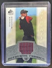2005 UD SP Signature Golf Tiger Woods Authentic Fabrics Tournament Shirt #AF-TW
