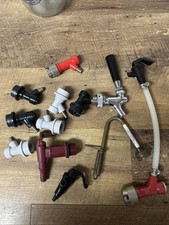 Beer Faucet, Chrome, Cornelius Ball Lock Disconnect Attached Lot B