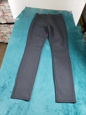 Max Studio Pant Size Extra Small Women Gray Stretch Pull On Jegging Straight NWT