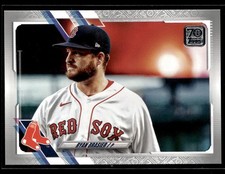 2021 Topps #66 Ryan Brasier 70th Anniversary Platinum #/70
