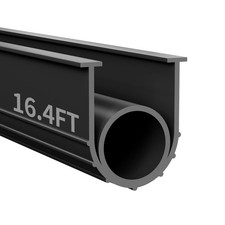 Garage Door Seals Bottom Rubber Weather Stripping Kit Seal Strip Replacement,...