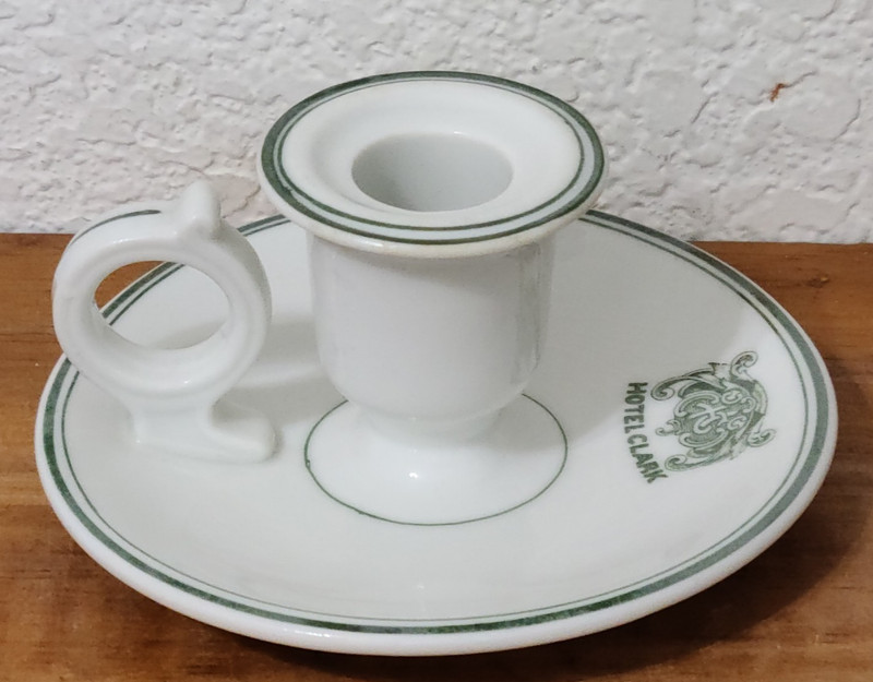 CHAMBER STYLE CANDLE HOLDER  from the  HOTEL CLARK