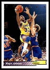Magic Johnson 1992-93 Upper Deck #32 Lakers NBA READ FREE SHIPPING AutographDen