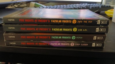 Five Nights At Freddy's: Fazbear Frights Paperback Scott Cawthon Books 1 - 4